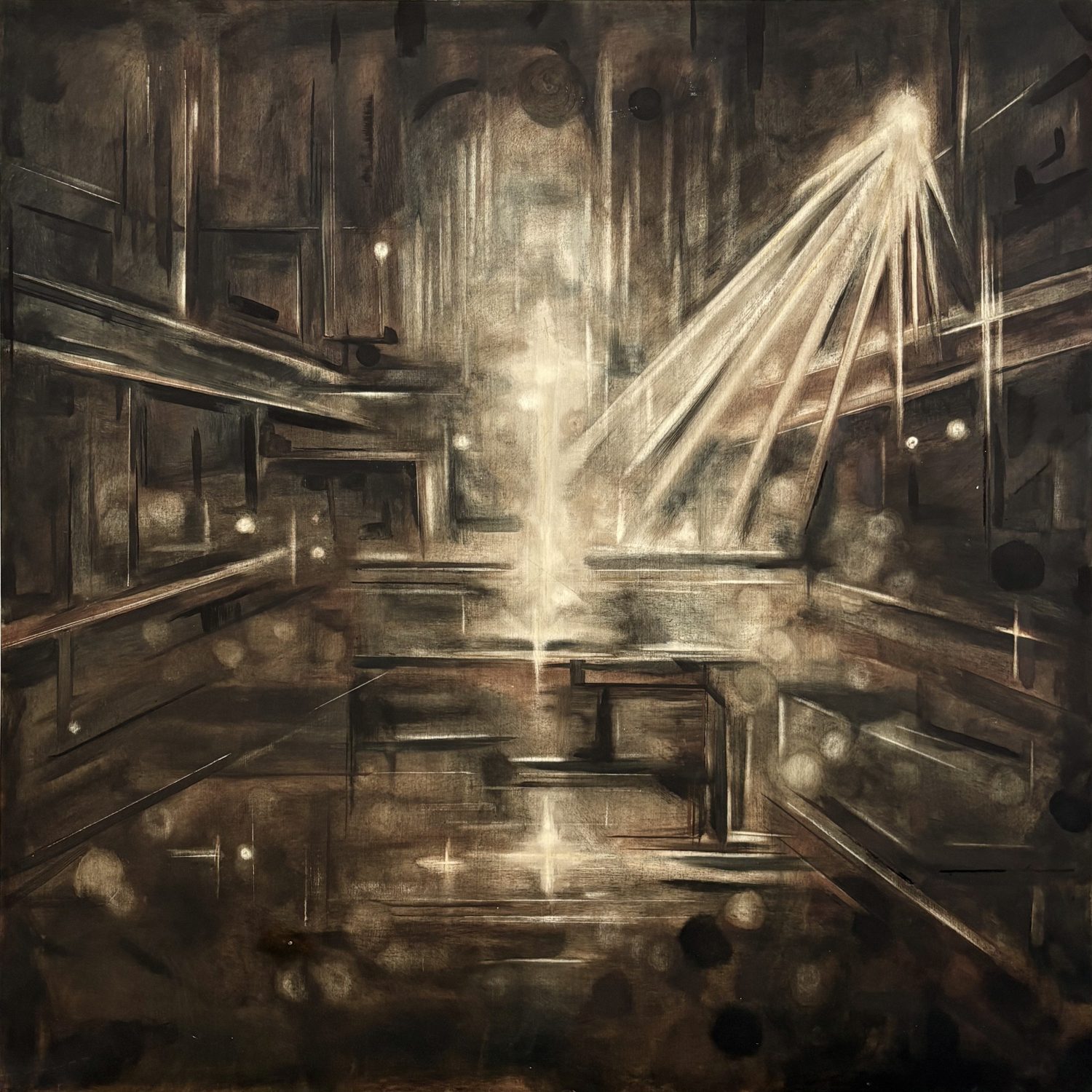 Painting, 100 by 100 centimetres